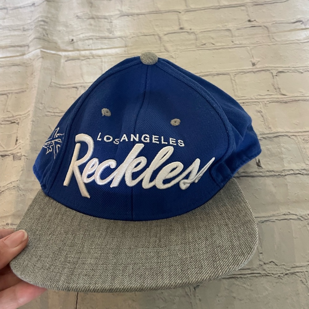 Young & Reckless Blue and Gray SnapBack Hat